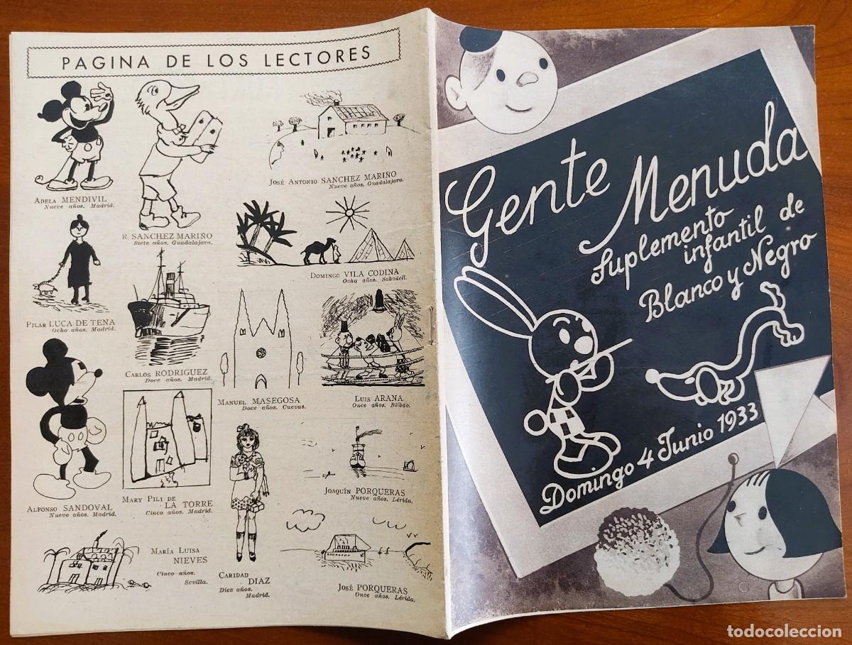C&oacute;mics: SUPLEMENTO GENTE MENUDA 4 JUNIO 1933 - P&Aacute;GINA DEL MAGO PIRULO - Foto 2