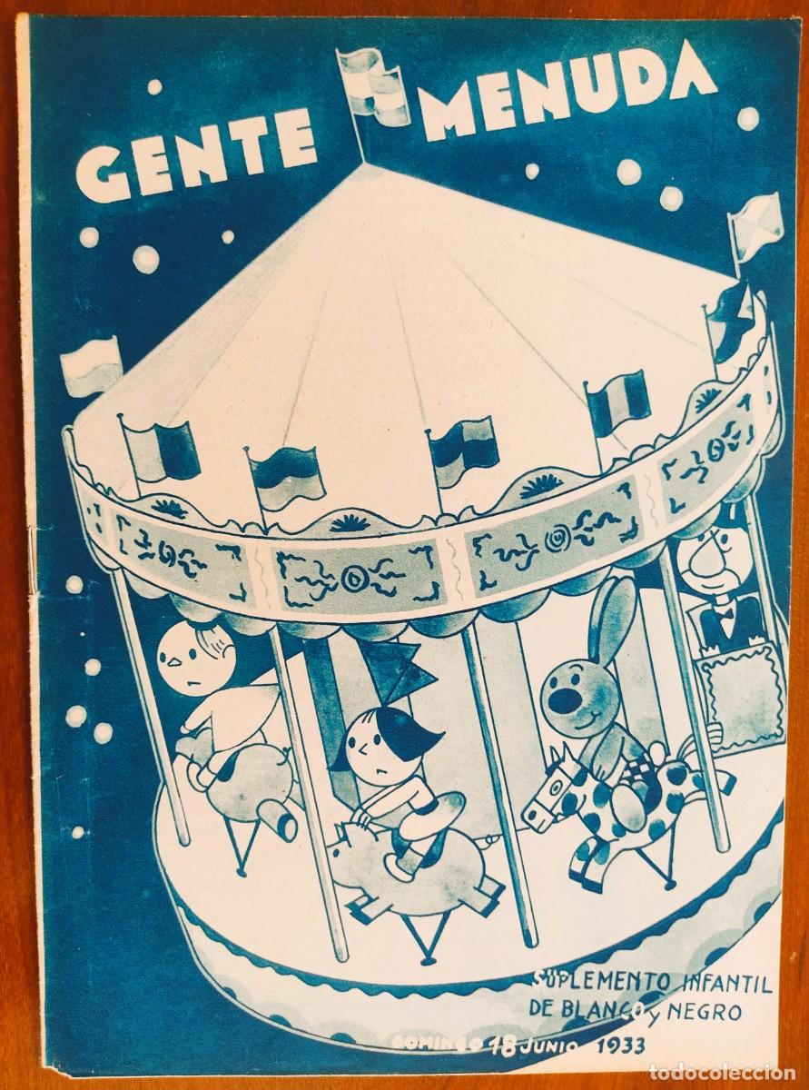 C&oacute;mics: SUPLEMENTO GENTE MENUDA 18 JUNIO 1933 - P&Aacute;GINA DE LA MADRINA CONSTRUIR UN CARRITO