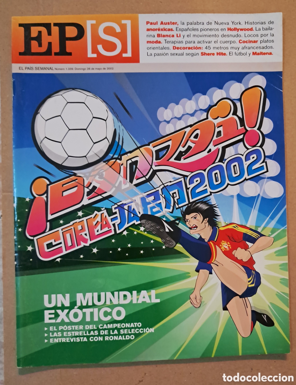 Comics: EP]S El Pais Semanal Corea Jap&oacute;n 2002, 1339, n&deg; 26 Mayo 2002