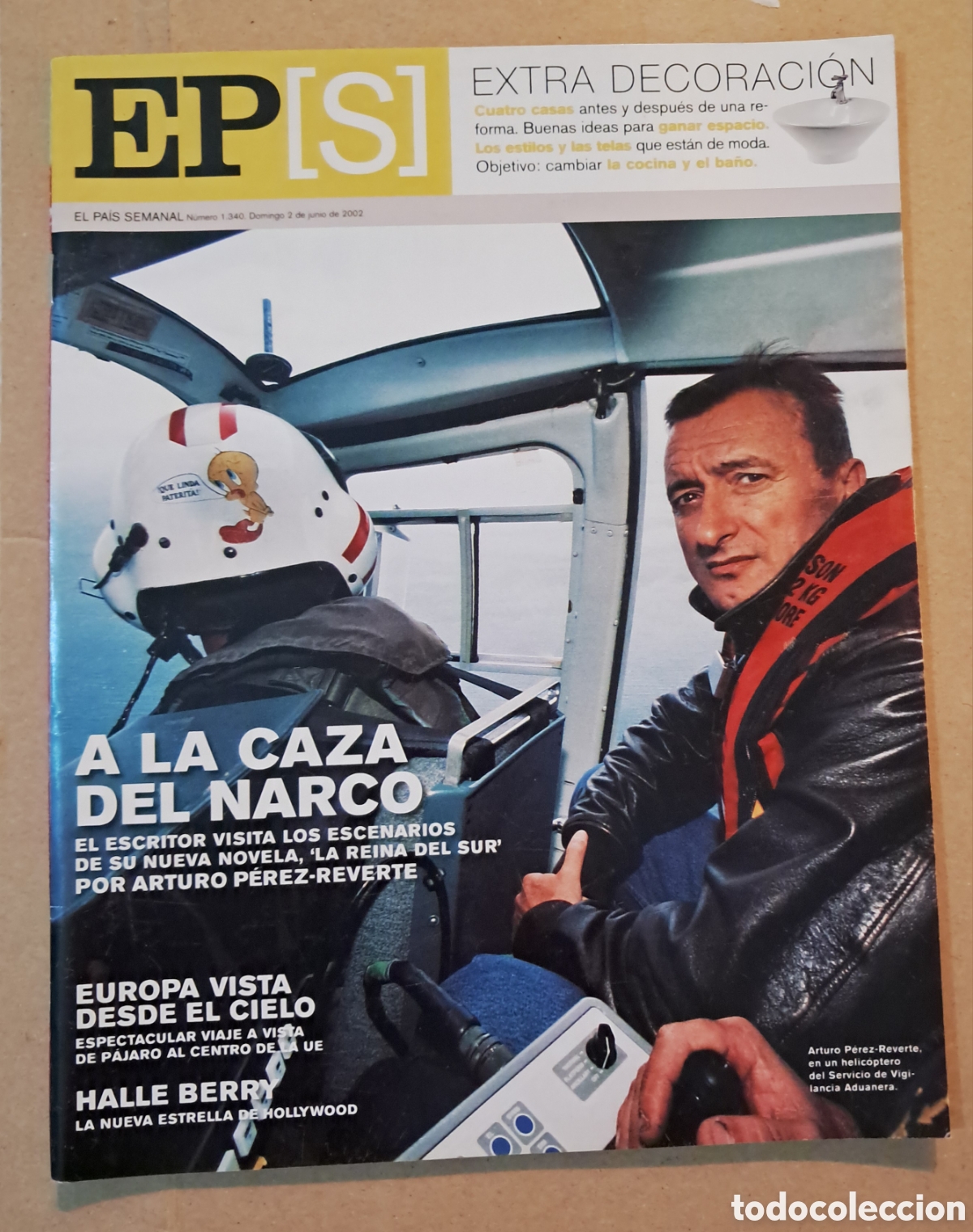 Comics: EP]S El Pais Semanal Arturo P&eacute;rez Reverte, n&deg; 1340, 2 de Junio de 2002