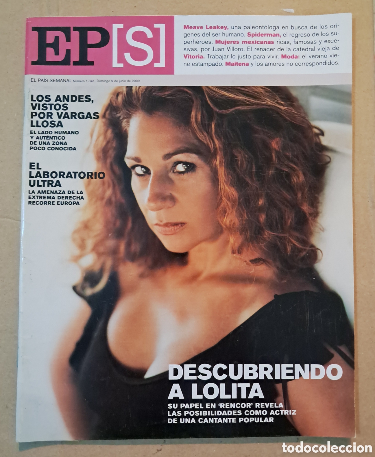 Comics: EP]S El Pais Semanal Descubriendo a Lolita, n&deg; 1341, 9 de Junio de 2002