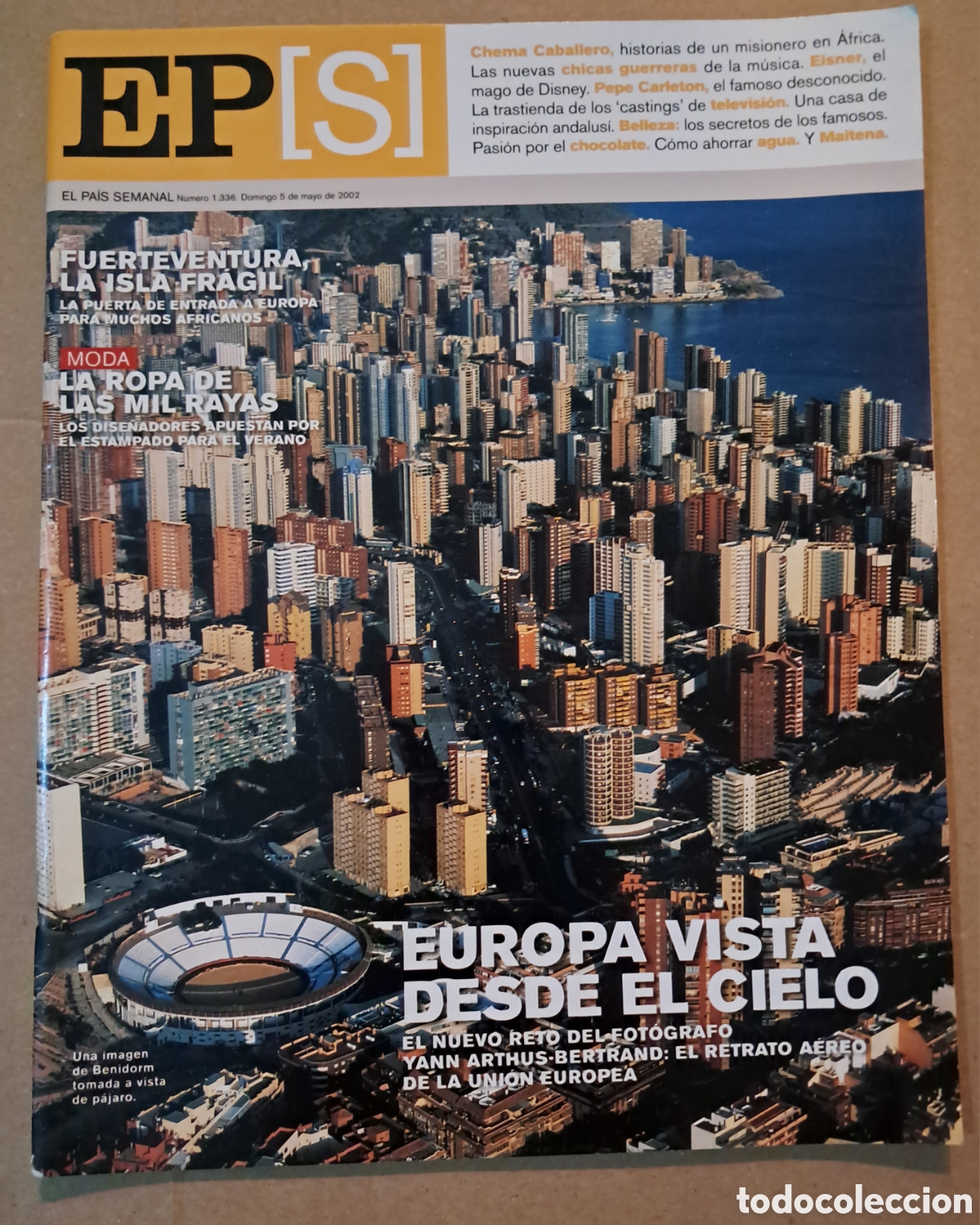 C&oacute;mics: EP]S El Pais Semanal Europa vista desde el cielo, n&deg; 1336, 5 Mayo 2002
