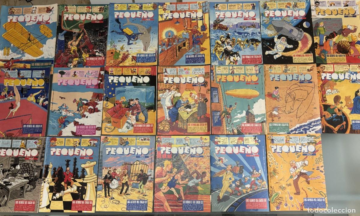 Comics: Pack Lote 20 N&uacute;meros PEQUE&Ntilde;O PAIS serie HEROES DEL S.XX a&ntilde;o 1995