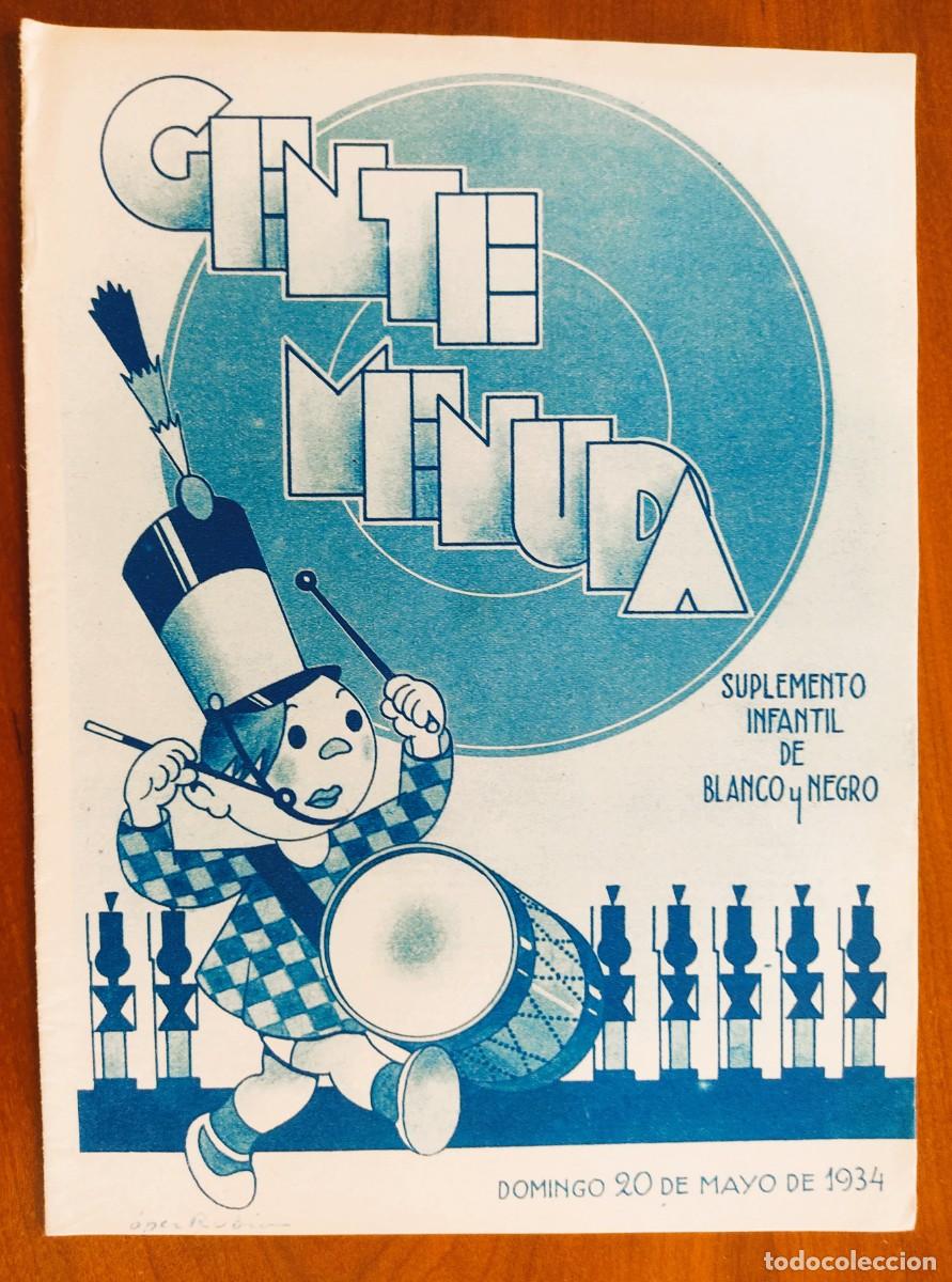 Comics: SUPLEMENTO GENTE MENUDA 20 MAYO 1934 - JUEGO LAS AVALANCHAS