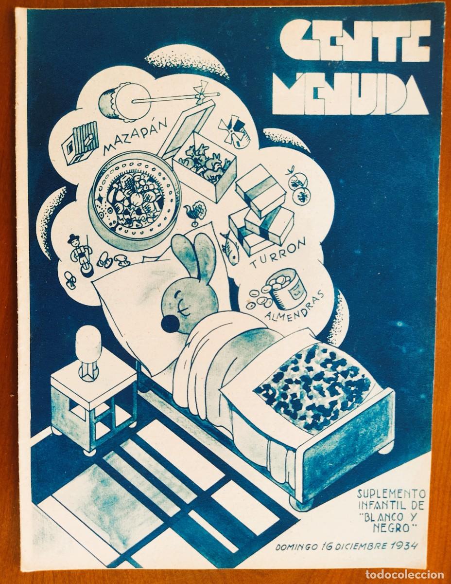 C&oacute;mics: SUPLEMENTO GENTE MENUDA 16 DICIEMBRE 1934 - RECORTABLES BARRACA VALERNCIANA Y MU&Ntilde;ECA N&ordm; 2 POLITA