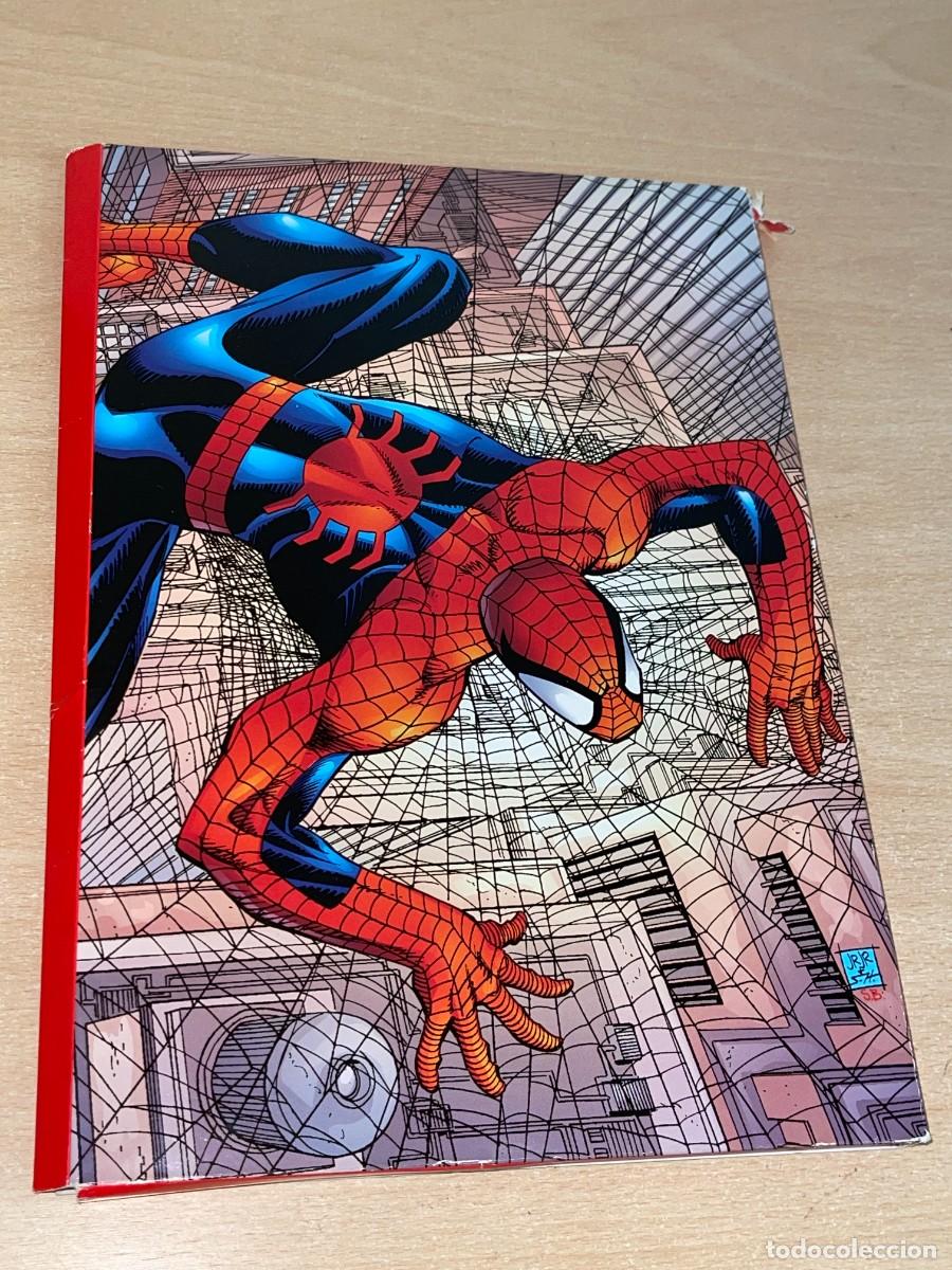 C&oacute;mics: Spiderman Cap&iacute;tulo 1 Marvel Comics 2002 Carpeta promoci&oacute;n comic Marca +Pegatinas + P&oacute;ster spider-man - Foto 2