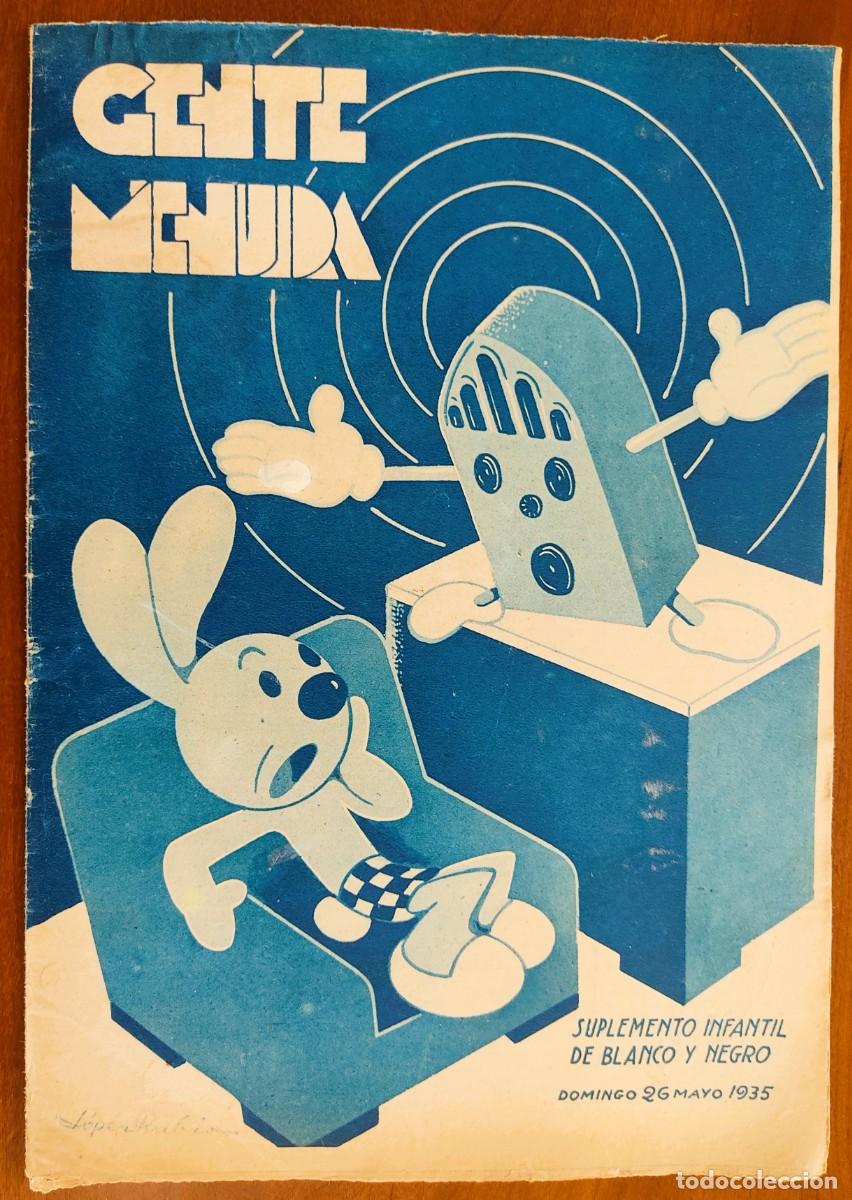 C&oacute;mics: SUPLEMENTO GENTE MENUDA 26 MAYO 1935 - VIAJE POR ESPA&Ntilde;A SEGOVIA, COCINA SIN LUMBRE