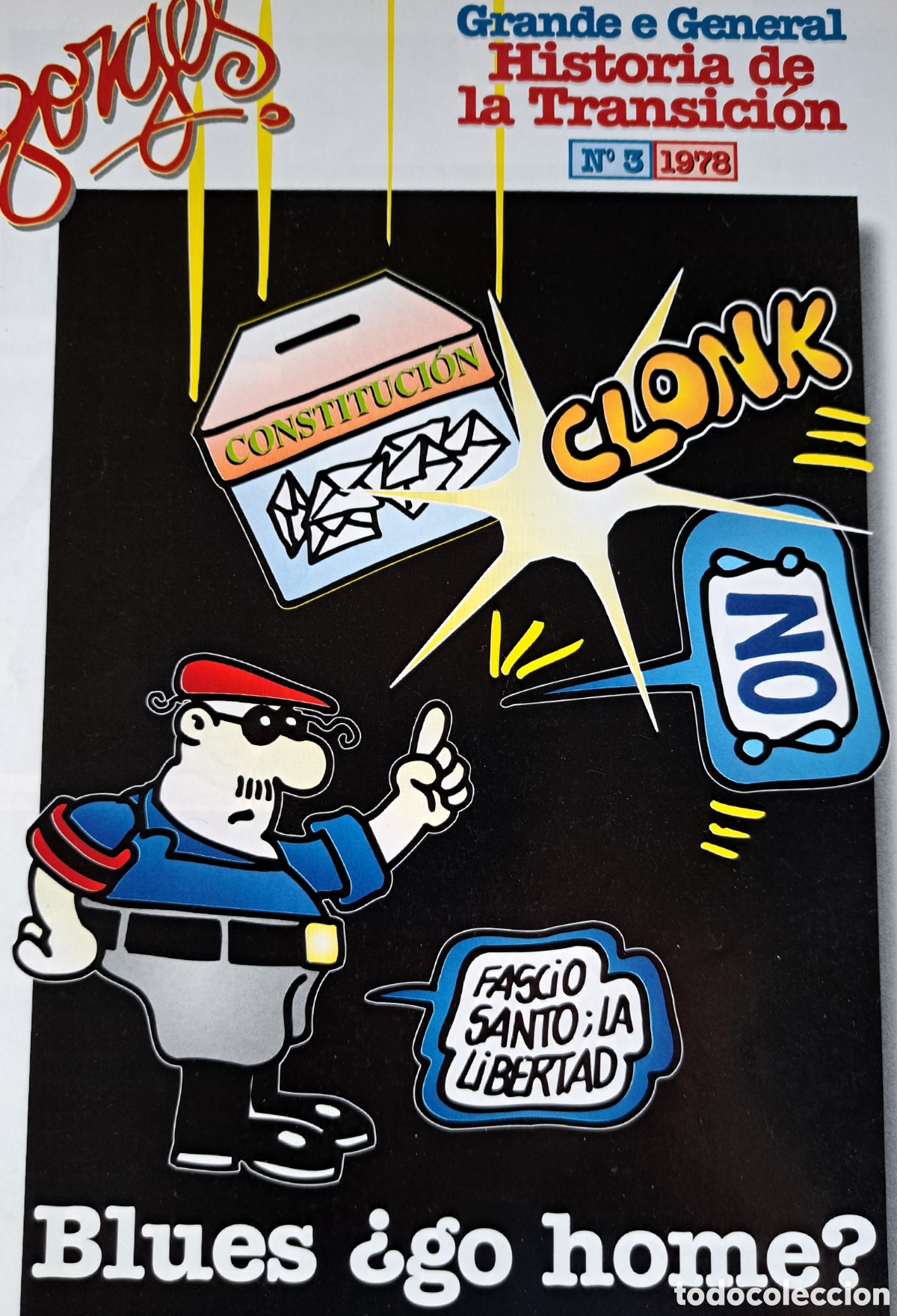 C&oacute;mics: Blues &iquest;go home? de Interviu - Foto 1