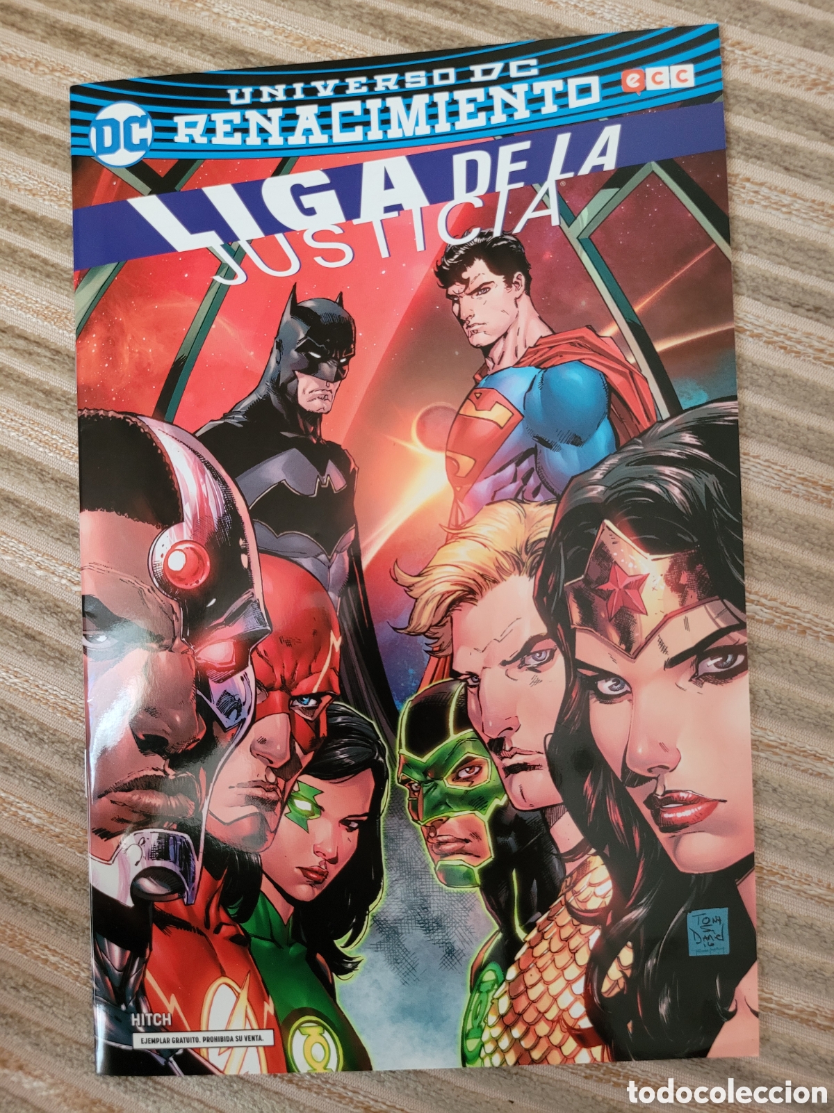 C&oacute;mics: REVISTA PUBLICITARIA : UNIVERSO DC RENACIMIENTO, LIGA DE LA JUSTICIA