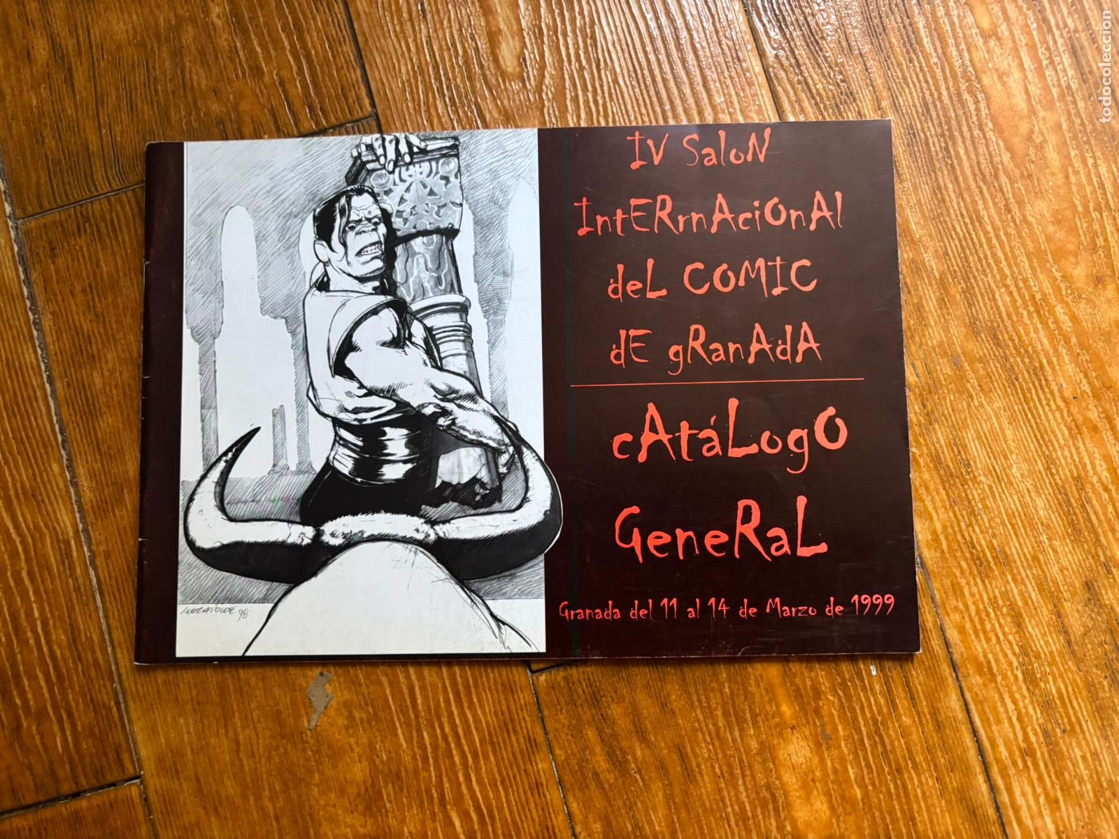 Comics: CATALOGO GENERAL IV SALON INTERNACIONAL DEL COMIC DE GRANADA 11 AL 14 DE MARZO 1999