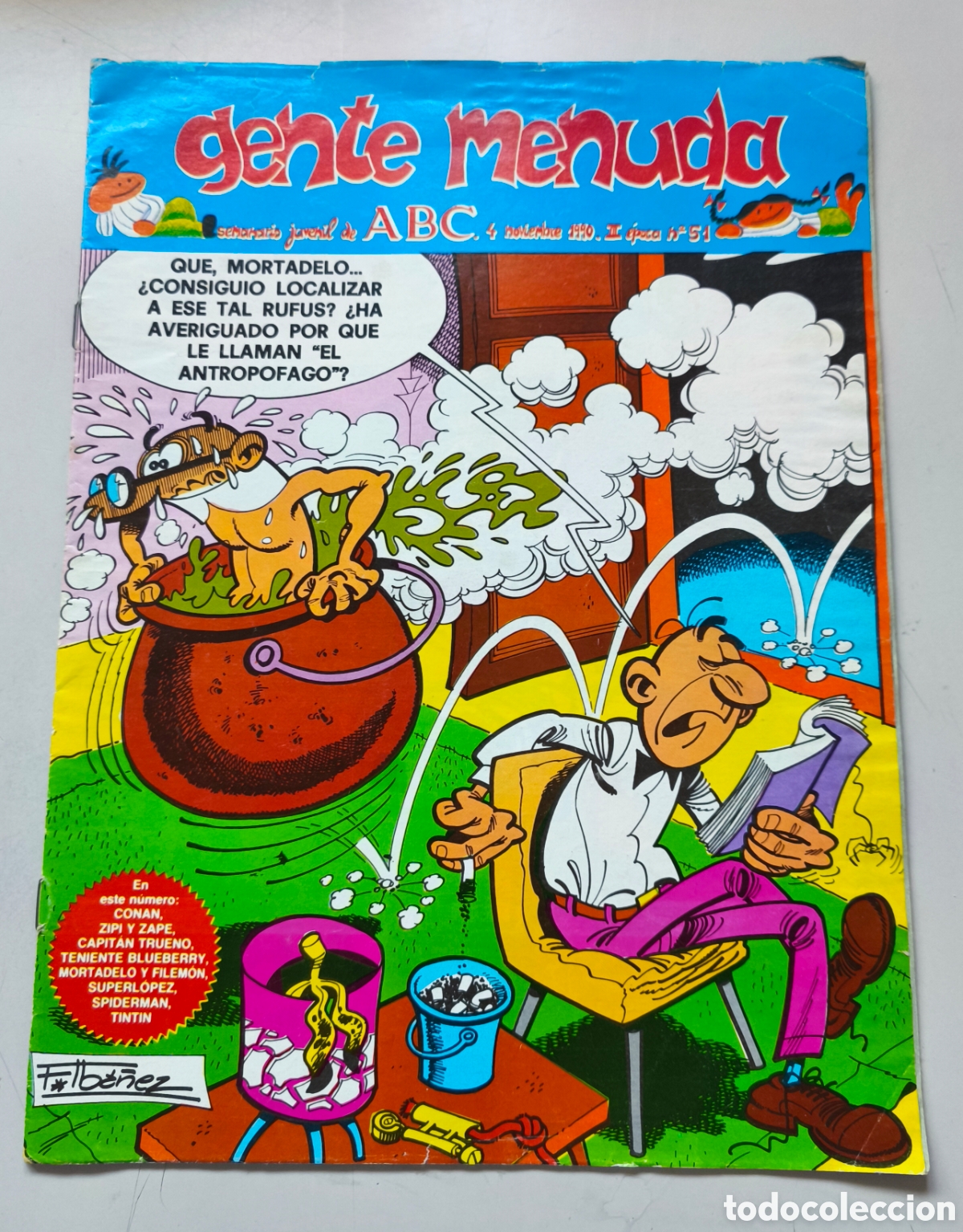 C&oacute;mics: Gente Menuda N&deg;51 IBA&Ntilde;EZ ABC 1990