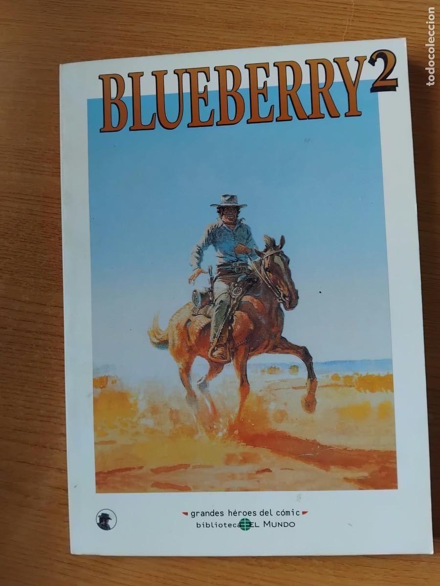 Comics: GRANDES H&Eacute;ROES DEL COMIC. BLUEBERRY. 2 BIBLIOTECA EL MUNDO. 44 (ST/SL1)