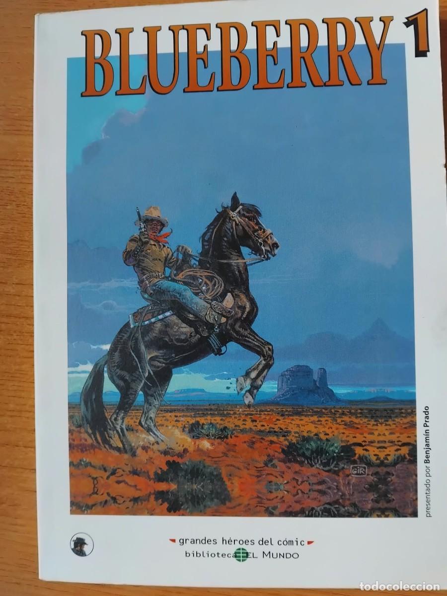 Comics: GRANDES H&Eacute;ROES DEL COMIC. BLUEBERRY. 1 BIBLIOTECA EL MUNDO. 43 (ST/SL1)