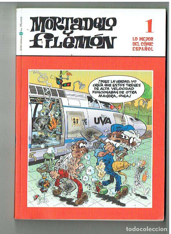 Comics: MORTADELO Y FILEM&Oacute;N. N&ordm; 1. LO MEJOR DEL C&Oacute;MIC ESPA&Ntilde;OL. BBTCA. EL MUNDO, 2006.(ST/SL1. RUM)