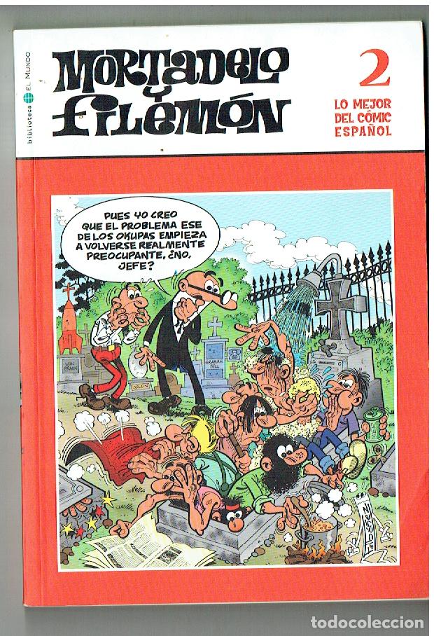 Comics: MORTADELO Y FILEM&Oacute;N. N&ordm; 2. LO MEJOR DEL C&Oacute;MIC ESPA&Ntilde;OL. BBTCA. EL MUNDO, 2006.(ST/SL1. RUM)