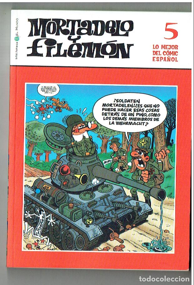 Comics: MORTADELO Y FILEM&Oacute;N. N&ordm; 5. LO MEJOR DEL C&Oacute;MIC ESPA&Ntilde;OL. BBTCA. EL MUNDO, 2006.(ST/SL1. RUM)