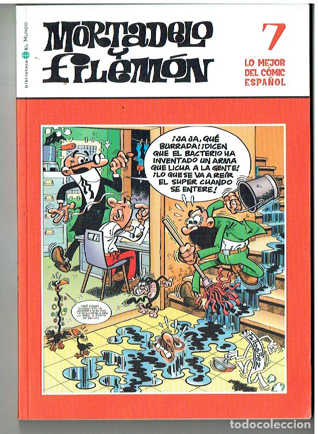 Comics: MORTADELO Y FILEM&Oacute;N. N&ordm; 7. LO MEJOR DEL C&Oacute;MIC ESPA&Ntilde;OL. BBTCA. EL MUNDO, 2006.(ST/SL1. RUM)