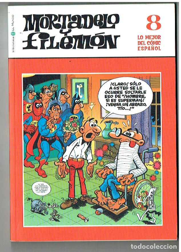 Comics: MORTADELO Y FILEM&Oacute;N. N&ordm; 8. LO MEJOR DEL C&Oacute;MIC ESPA&Ntilde;OL. BBTCA. EL MUNDO, 2006.(ST/SL1. RUM)