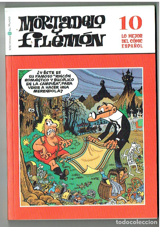 Comics: MORTADELO Y FILEM&Oacute;N. . N&ordm; 10. LO MEJOR DEL C&Oacute;MIC ESPA&Ntilde;OL. BBTCA. EL MUNDO, 2006.(ST/SL1. RUM)