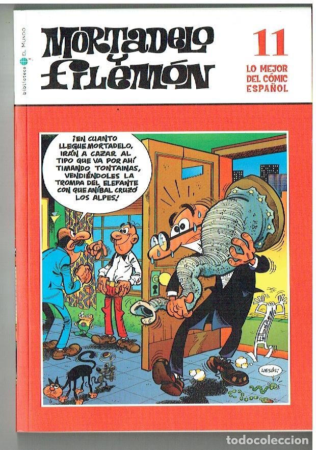 Comics: MORTADELO Y FILEM&Oacute;N. . N&ordm; 11. LO MEJOR DEL C&Oacute;MIC ESPA&Ntilde;OL. BBTCA. EL MUNDO, 2006.(ST/SL1. RUM)
