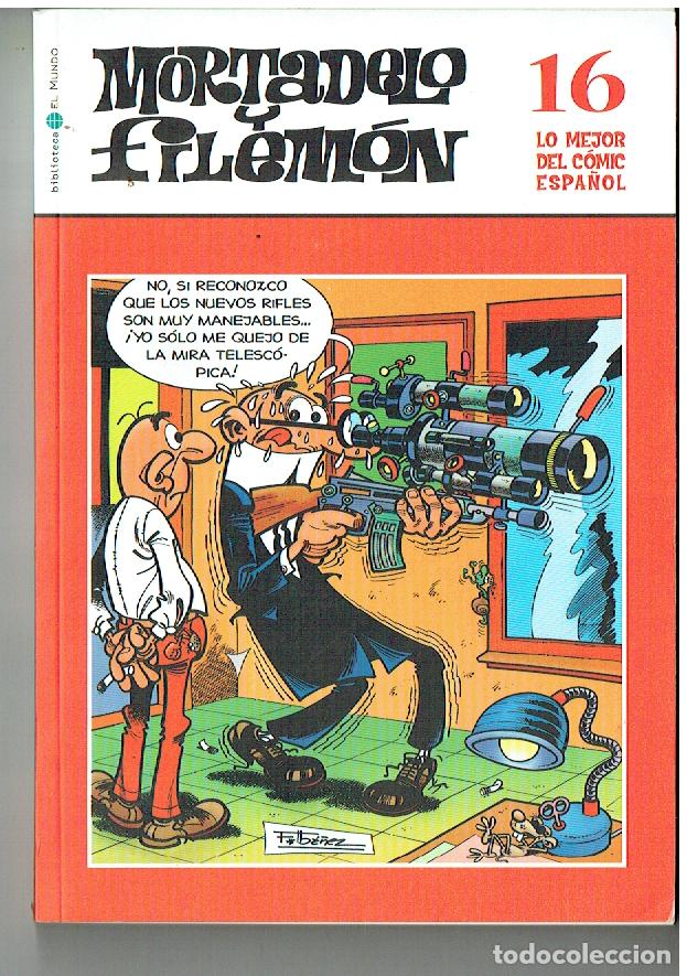 Comics: MORTADELO Y FILEM&Oacute;N. . N&ordm; 16. LO MEJOR DEL C&Oacute;MIC ESPA&Ntilde;OL. BBTCA. EL MUNDO, 2006.(ST/SL1. RUM)