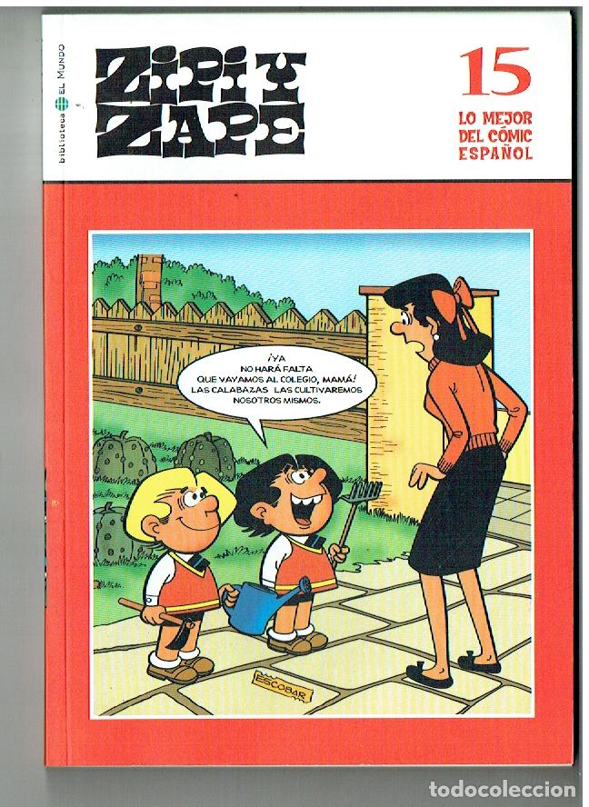 C&oacute;mics: ZIPI Y ZAPE. N&ordm; 15. LO MEJOR DEL C&Oacute;MIC ESPA&Ntilde;OL. BBTCA. EL MUNDO, 2006.(ST/SL1. RUM)