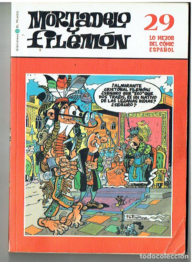Comics : MORTADELO Y FILEM&Oacute;N. LO MEJOR DEL C&Oacute;MIC ESPA&Ntilde;OL. N&ordm; 29. BBTCA. EL MUNDO, 2006.(ST/A11. RUM)