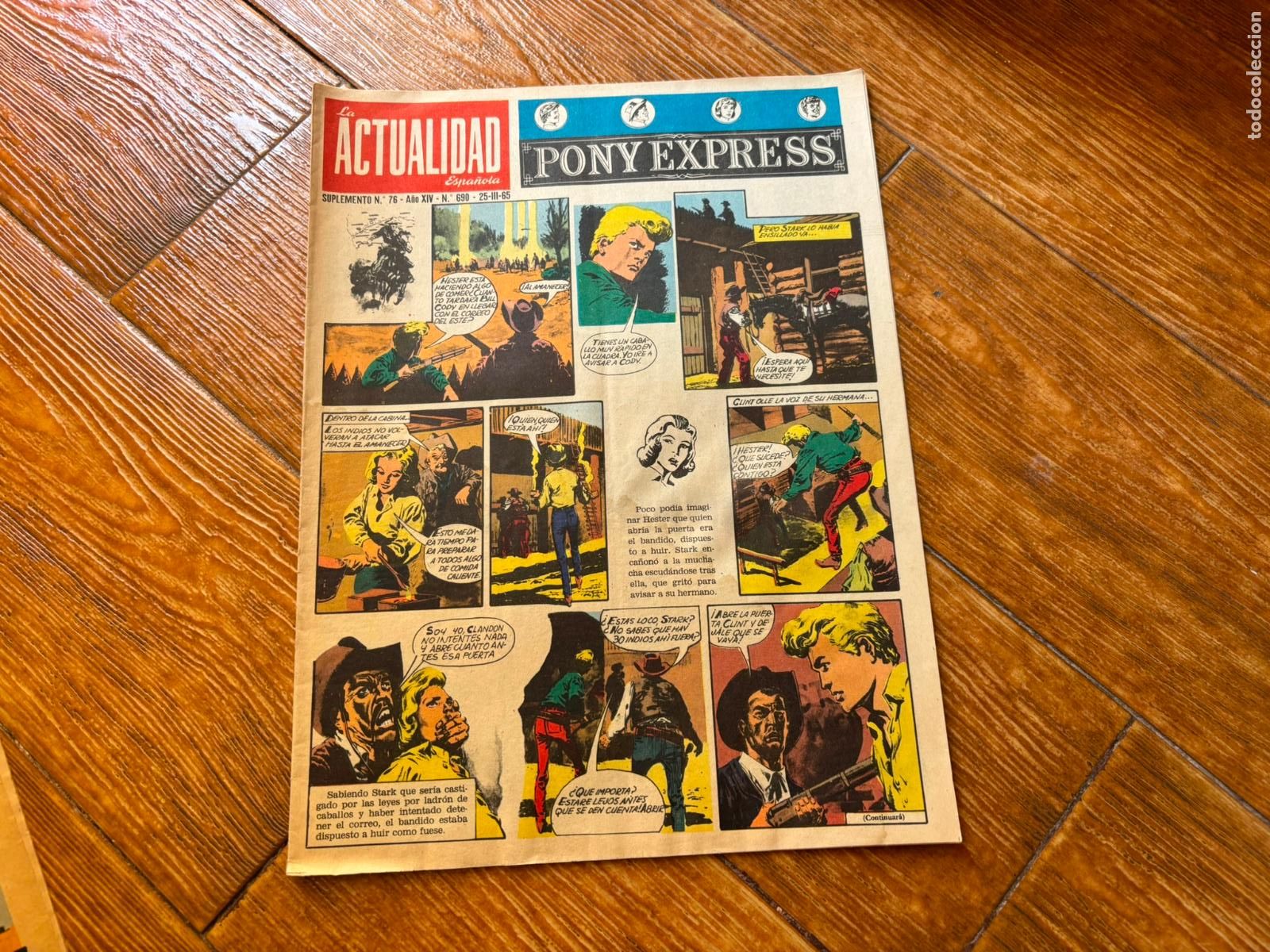 C&oacute;mics: SUPLEMENTO INFANTIL LA ACTUALIDAD ESPA&Ntilde;OLA N&ordm; 76 ULTIMO NUMERO CON TINTIN