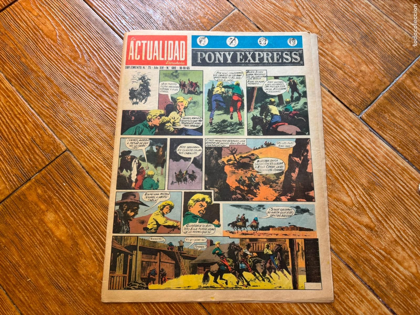 C&oacute;mics: SUPLEMENTO INFANTIL LA ACTUALIDAD ESPA&Ntilde;OLA N&ordm; 75 CON TINTIN