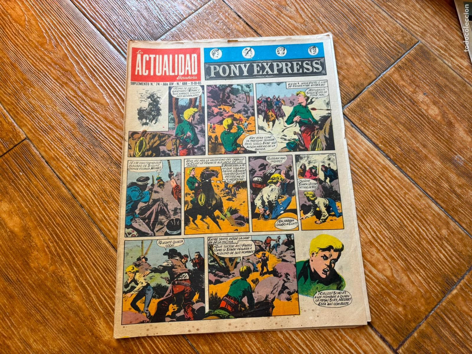 C&oacute;mics: SUPLEMENTO INFANTIL LA ACTUALIDAD ESPA&Ntilde;OLA N&ordm; 74 CON TINTIN