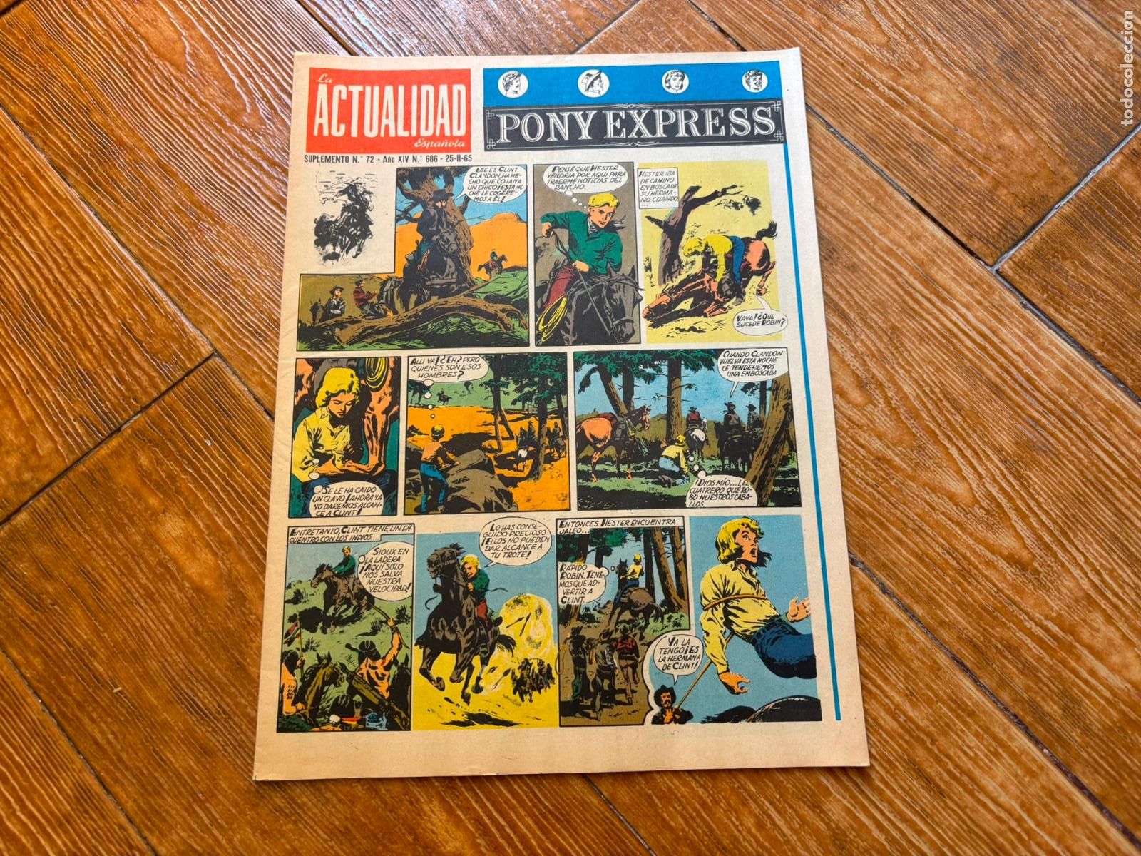 C&oacute;mics: SUPLEMENTO INFANTIL LA ACTUALIDAD ESPA&Ntilde;OLA N&ordm; 72 CON TINTIN