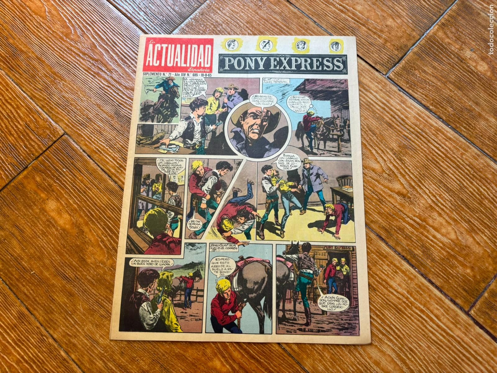 C&oacute;mics: SUPLEMENTO INFANTIL LA ACTUALIDAD ESPA&Ntilde;OLA N&ordm; 71 CON TINTIN