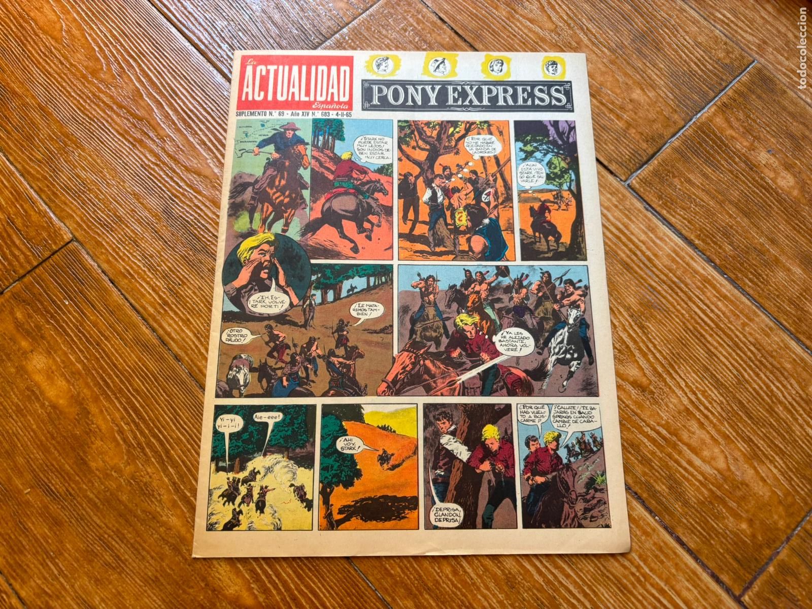 C&oacute;mics: SUPLEMENTO INFANTIL LA ACTUALIDAD ESPA&Ntilde;OLA N&ordm; 69 CON TINTIN