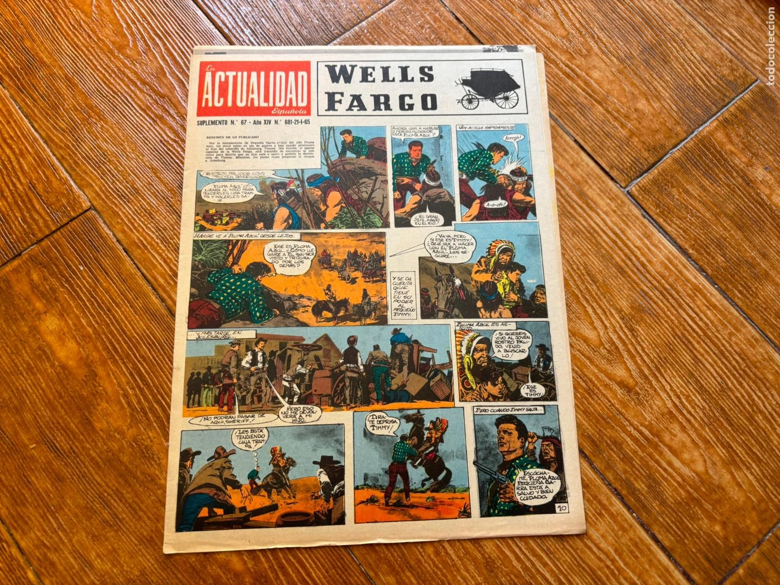 C&oacute;mics: SUPLEMENTO INFANTIL LA ACTUALIDAD ESPA&Ntilde;OLA N&ordm; 67 CON TINTIN