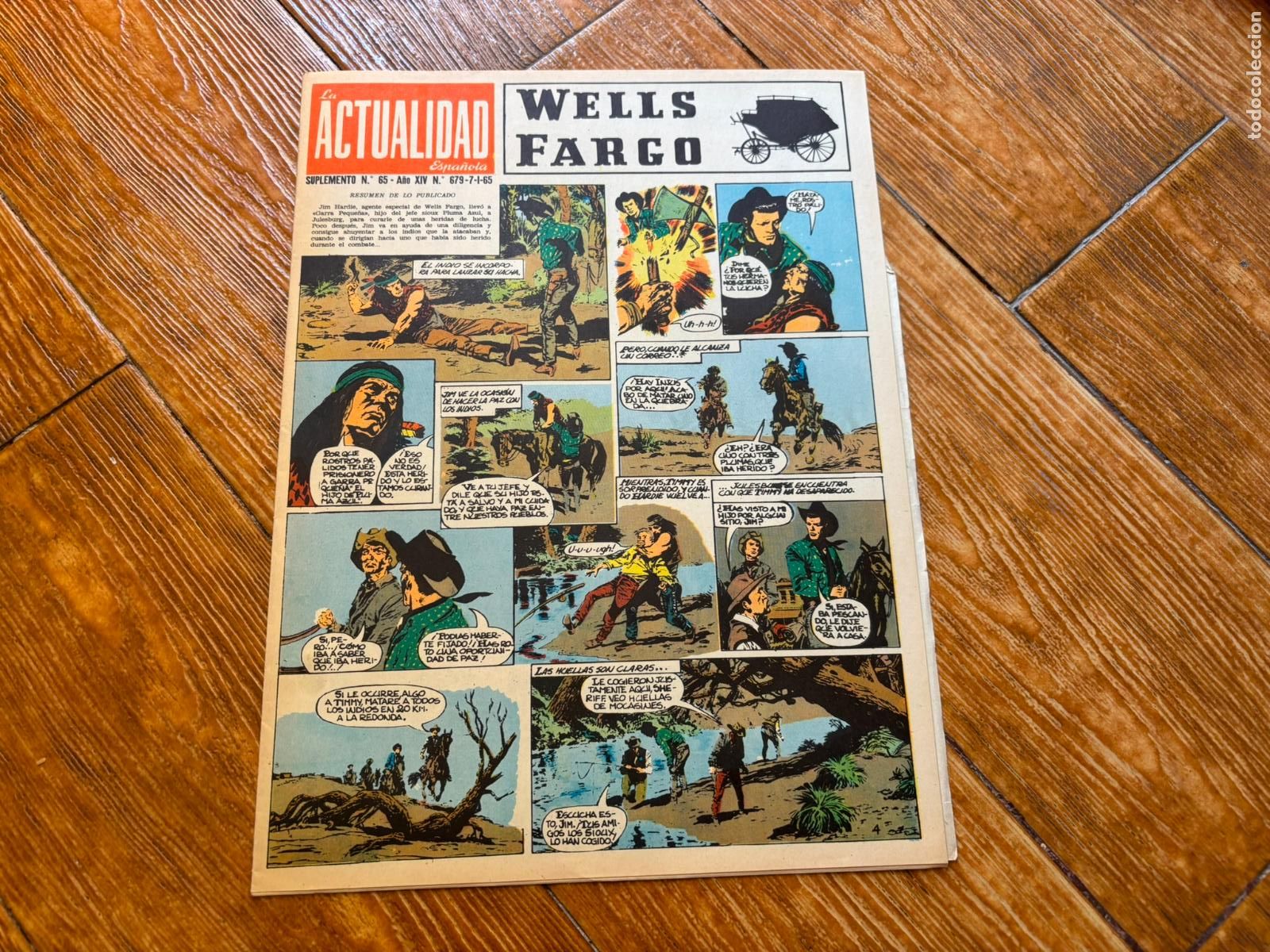 C&oacute;mics: SUPLEMENTO INFANTIL LA ACTUALIDAD ESPA&Ntilde;OLA N&ordm; 65 CON TINTIN