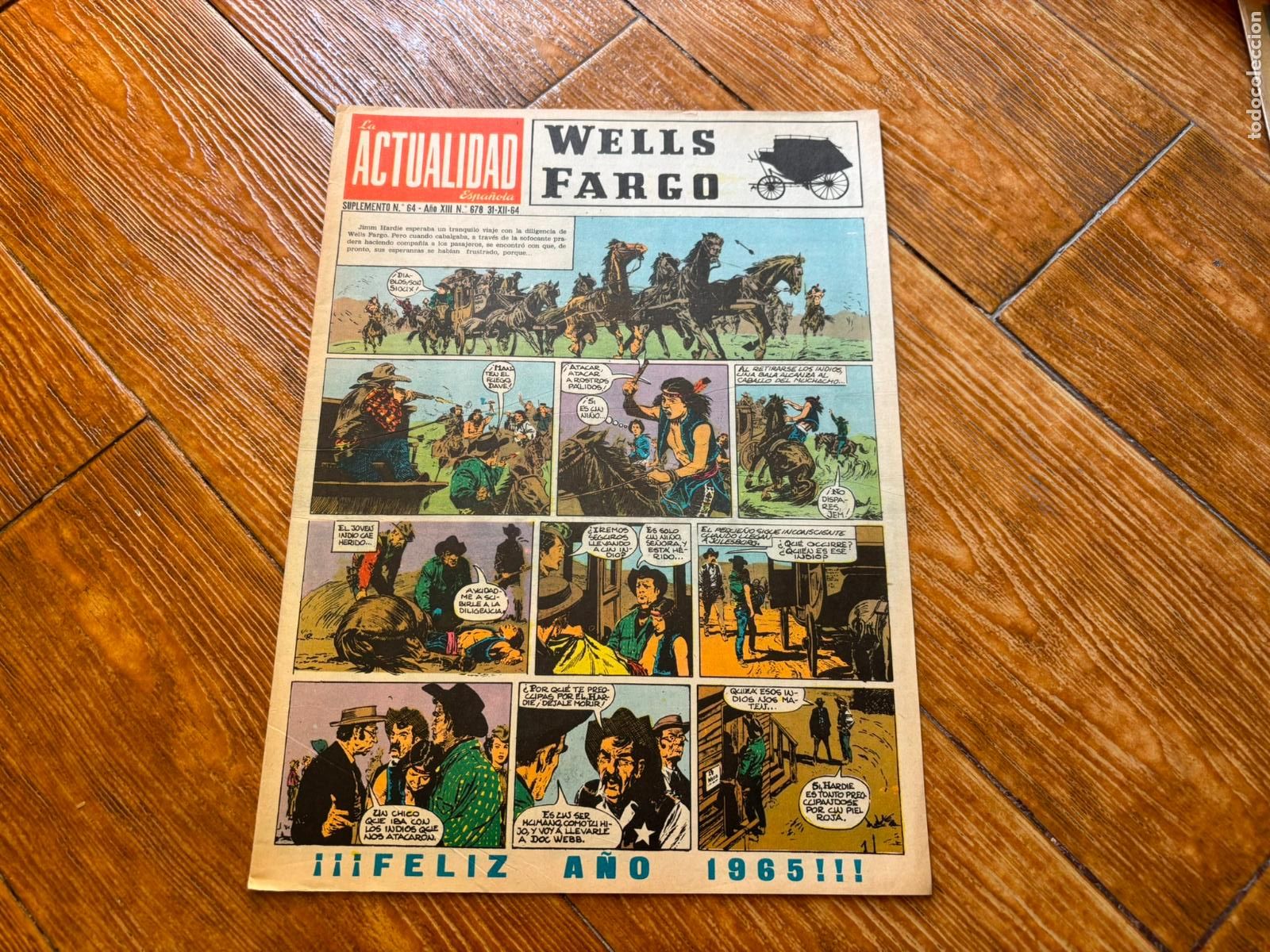 Comics : SUPLEMENTO INFANTIL LA ACTUALIDAD ESPA&Ntilde;OLA N&ordm; 64 CON TINTIN