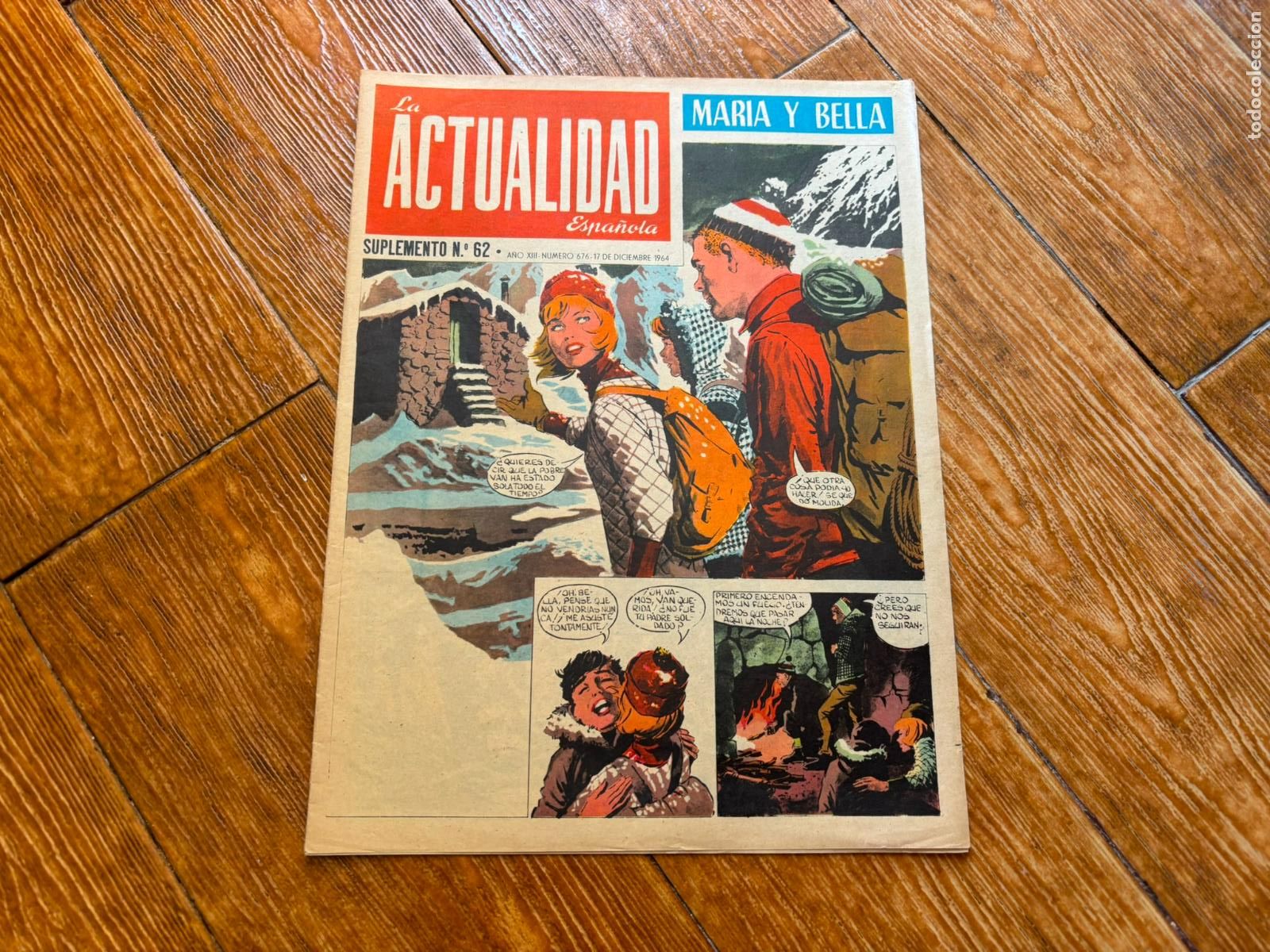 Comics : SUPLEMENTO INFANTIL LA ACTUALIDAD ESPA&Ntilde;OLA N&ordm; 62