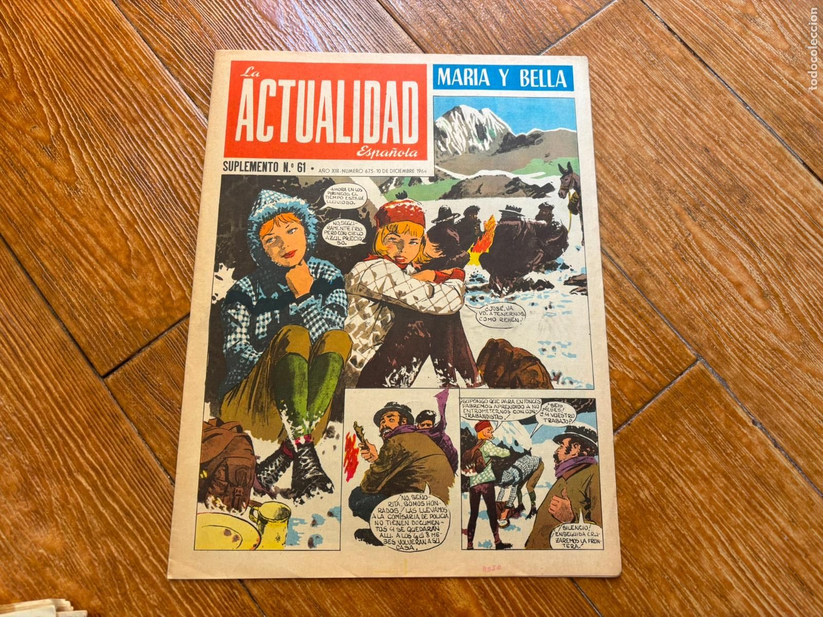 Comics : SUPLEMENTO INFANTIL LA ACTUALIDAD ESPA&Ntilde;OLA N&ordm; 61
