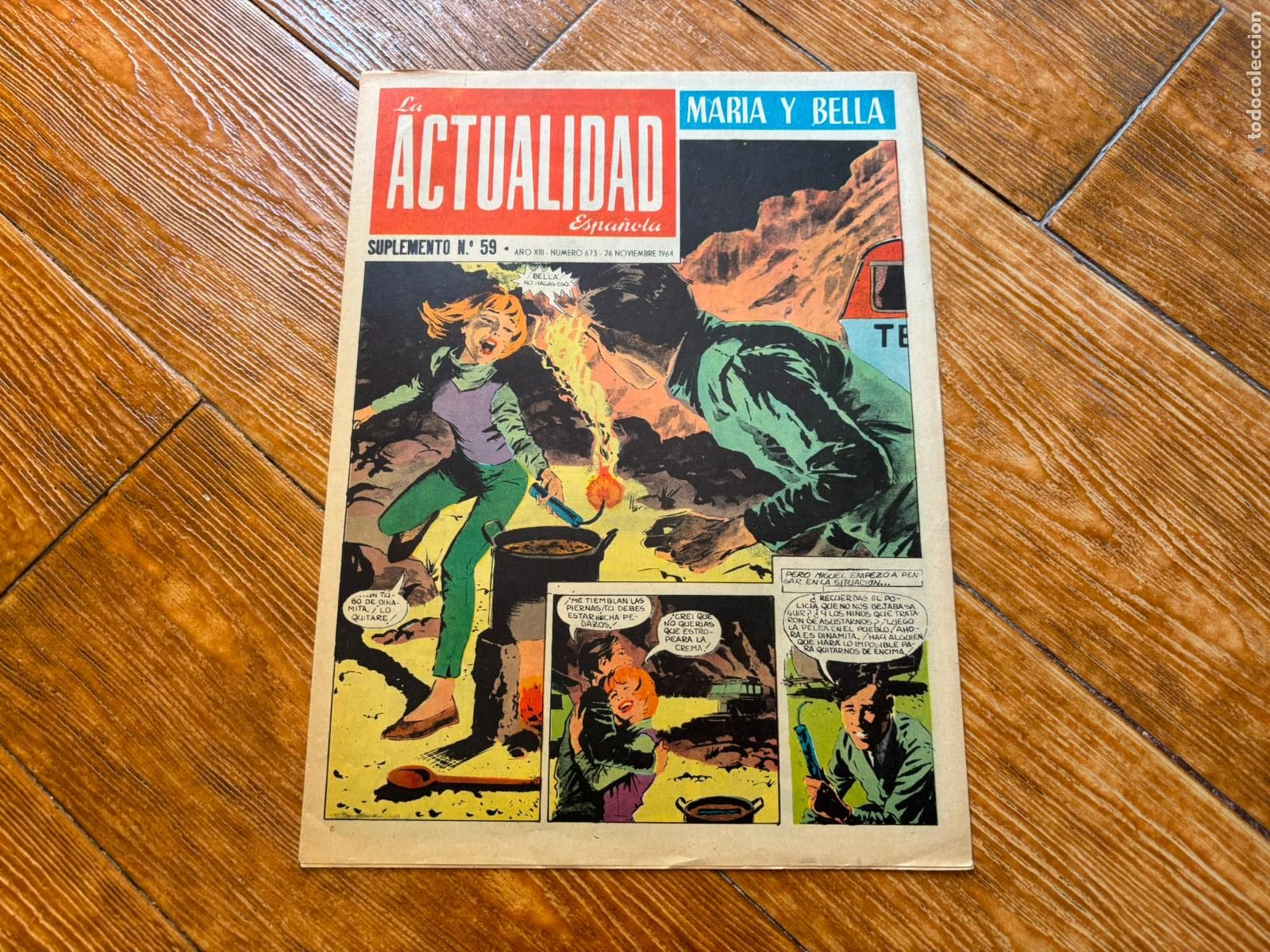 Comics : SUPLEMENTO INFANTIL LA ACTUALIDAD ESPA&Ntilde;OLA N&ordm; 59