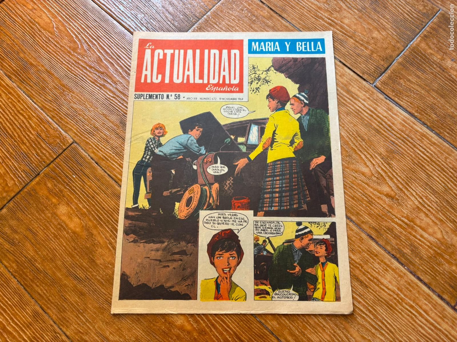 Comics : SUPLEMENTO INFANTIL LA ACTUALIDAD ESPA&Ntilde;OLA N&ordm; 58