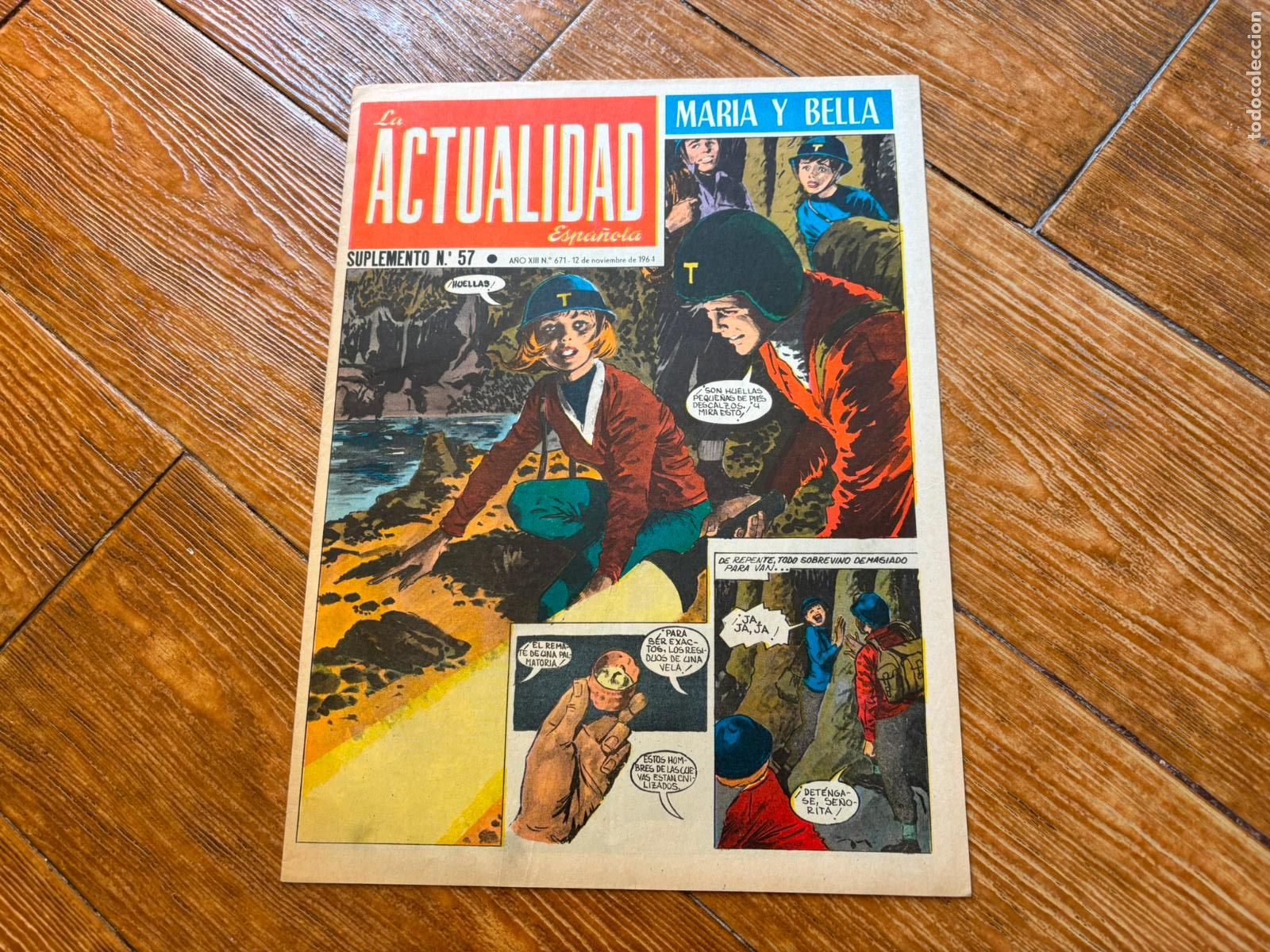 Comics : SUPLEMENTO INFANTIL LA ACTUALIDAD ESPA&Ntilde;OLA N&ordm; 57