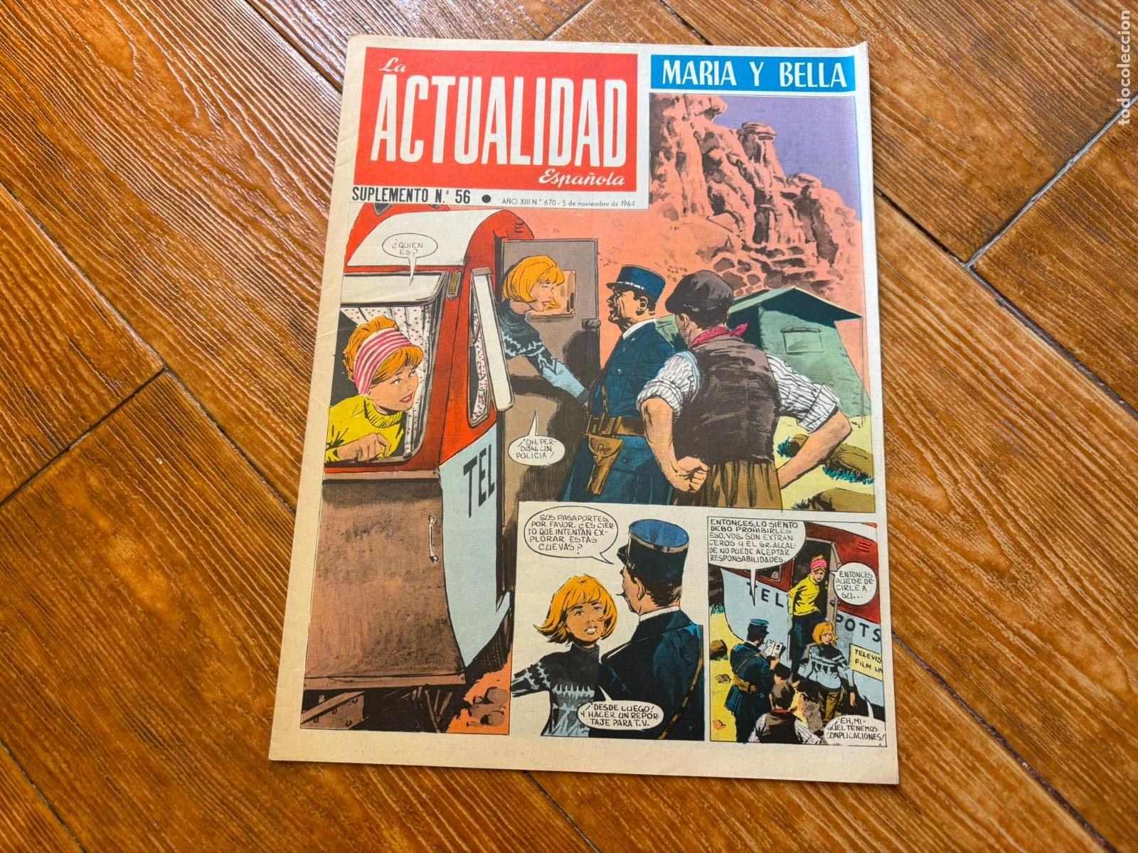 Comics : SUPLEMENTO INFANTIL LA ACTUALIDAD ESPA&Ntilde;OLA N&ordm; 56