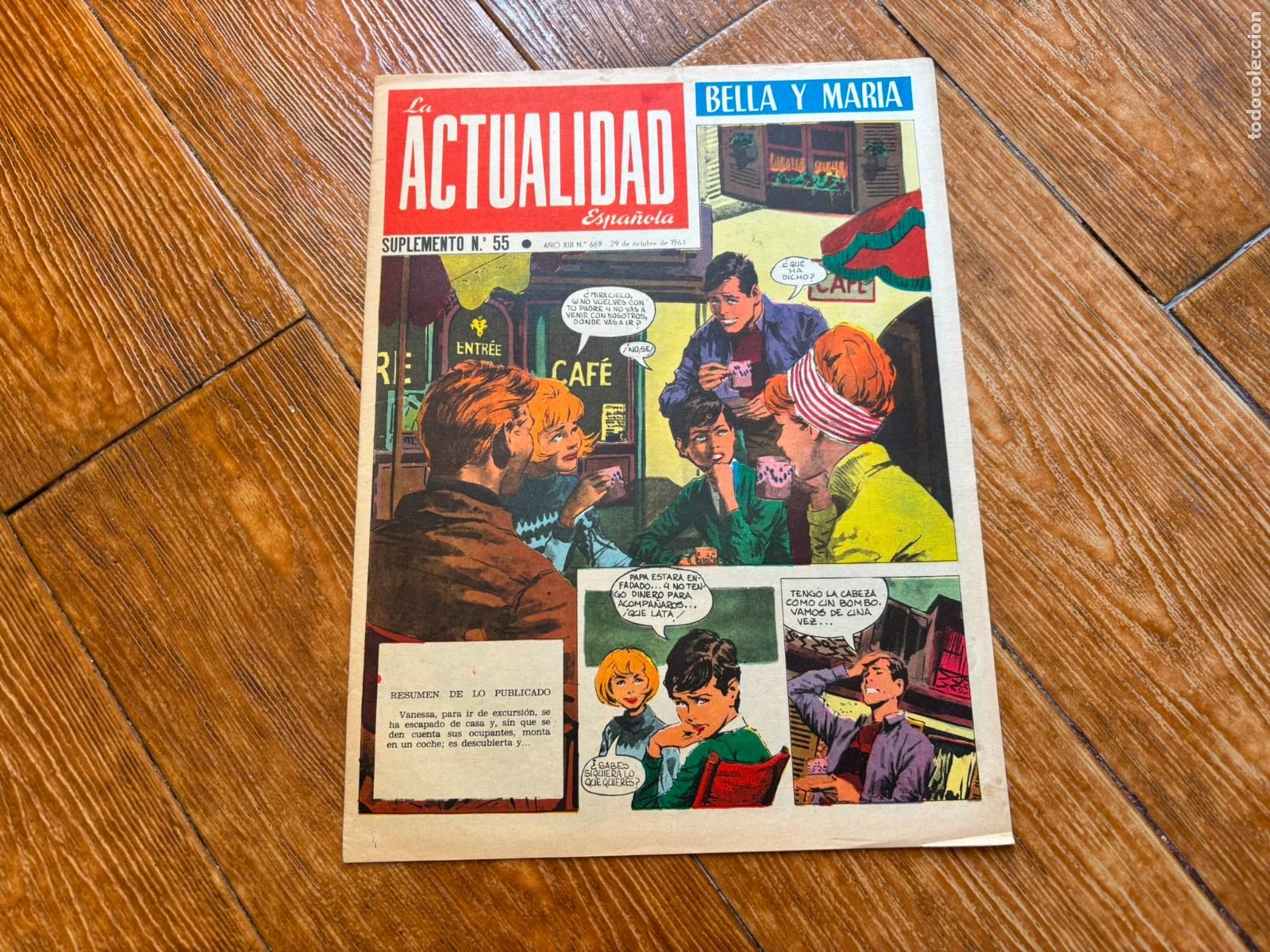 Comics : SUPLEMENTO INFANTIL LA ACTUALIDAD ESPA&Ntilde;OLA N&ordm; 55