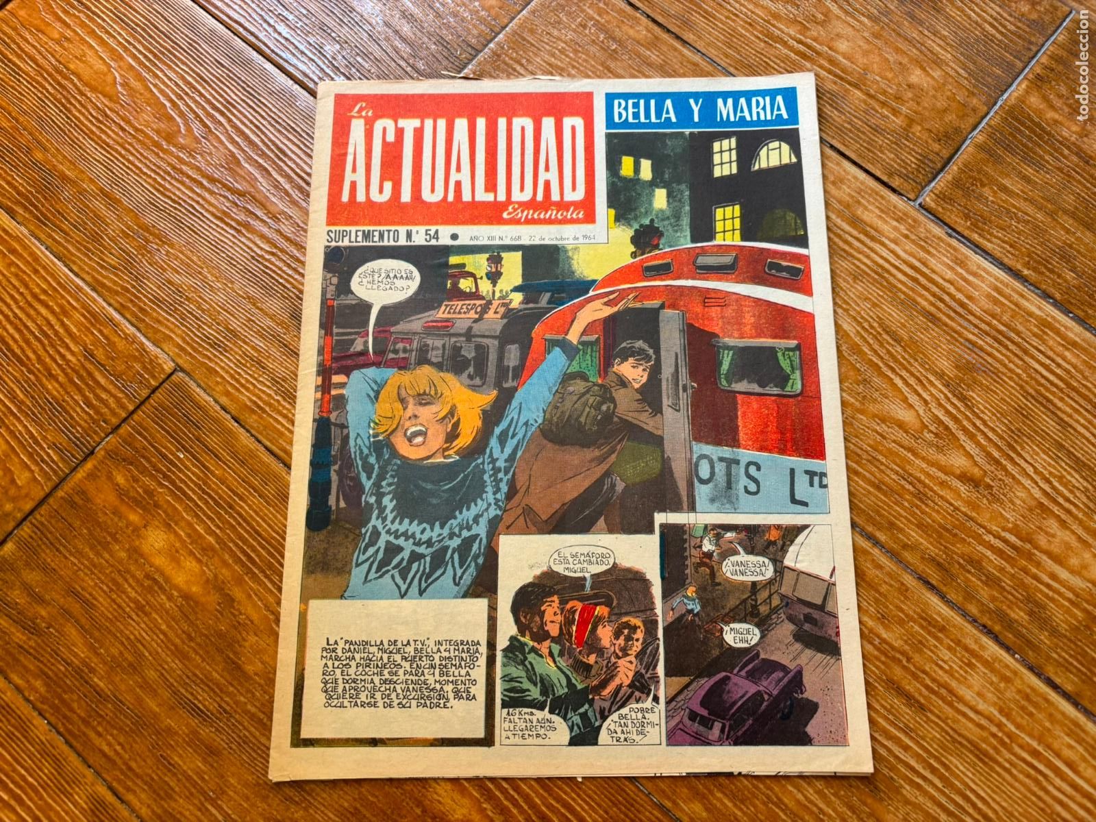 Comics : SUPLEMENTO INFANTIL LA ACTUALIDAD ESPA&Ntilde;OLA N&ordm; 54