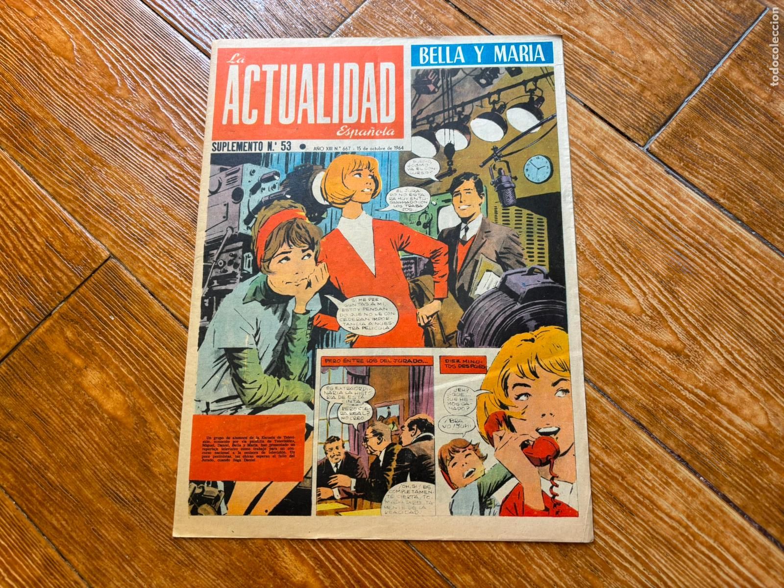 Comics : SUPLEMENTO INFANTIL LA ACTUALIDAD ESPA&Ntilde;OLA N&ordm; 53