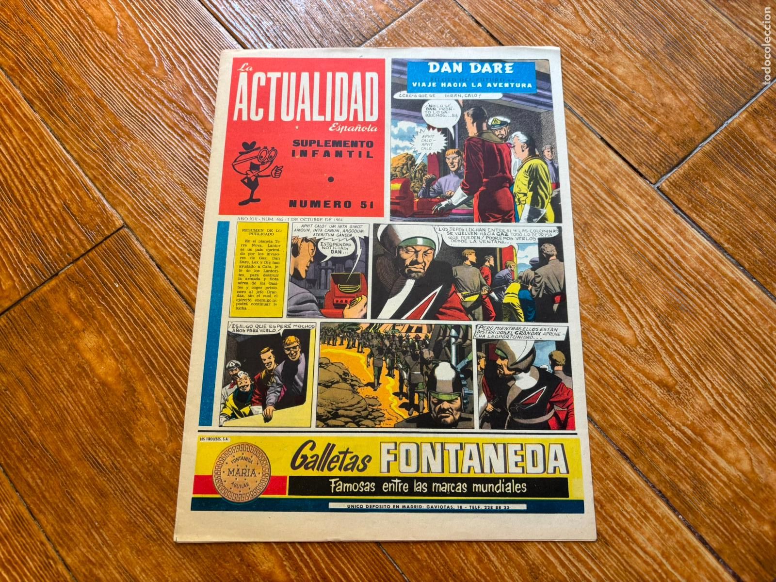 Comics : SUPLEMENTO INFANTIL LA ACTUALIDAD ESPA&Ntilde;OLA N&ordm; 51