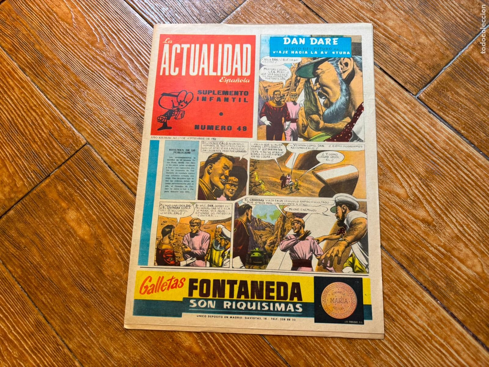 Comics : SUPLEMENTO INFANTIL LA ACTUALIDAD ESPA&Ntilde;OLA N&ordm; 49