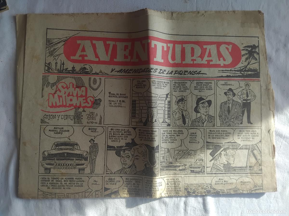 C&oacute;mics: AVENTURAS Y AMENIDADES DE LA PRENSA. S19-54. 1954.