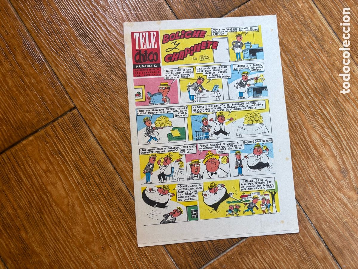 Comics: TELECHICO TELE CHICO N&ordm; 32 SUPLEMENTO DE TELE RADIO 1963 PE&Ntilde;ARROYA ESCOBAR ETC