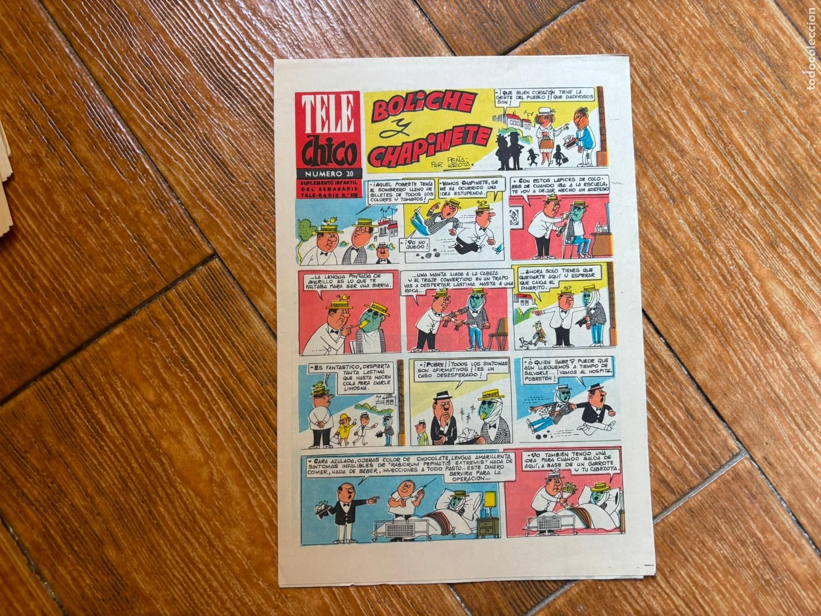 Comics: TELECHICO TELE CHICO N&ordm; 20 SUPLEMENTO DE TELE RADIO 1963 PE&Ntilde;ARROYA ESCOBAR ETC